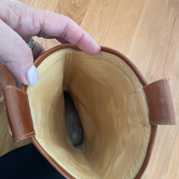 Vintage Joan & David cowboy brass buckle boots - Picture 5 of 5